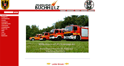 Desktop Screenshot of ffwbuchholz.de